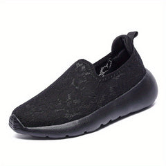 Women's Mesh Breathable Walking Shoes Thick Bottom Outdoor Shoes