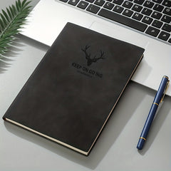 200 Pages A5 Leather Notebook