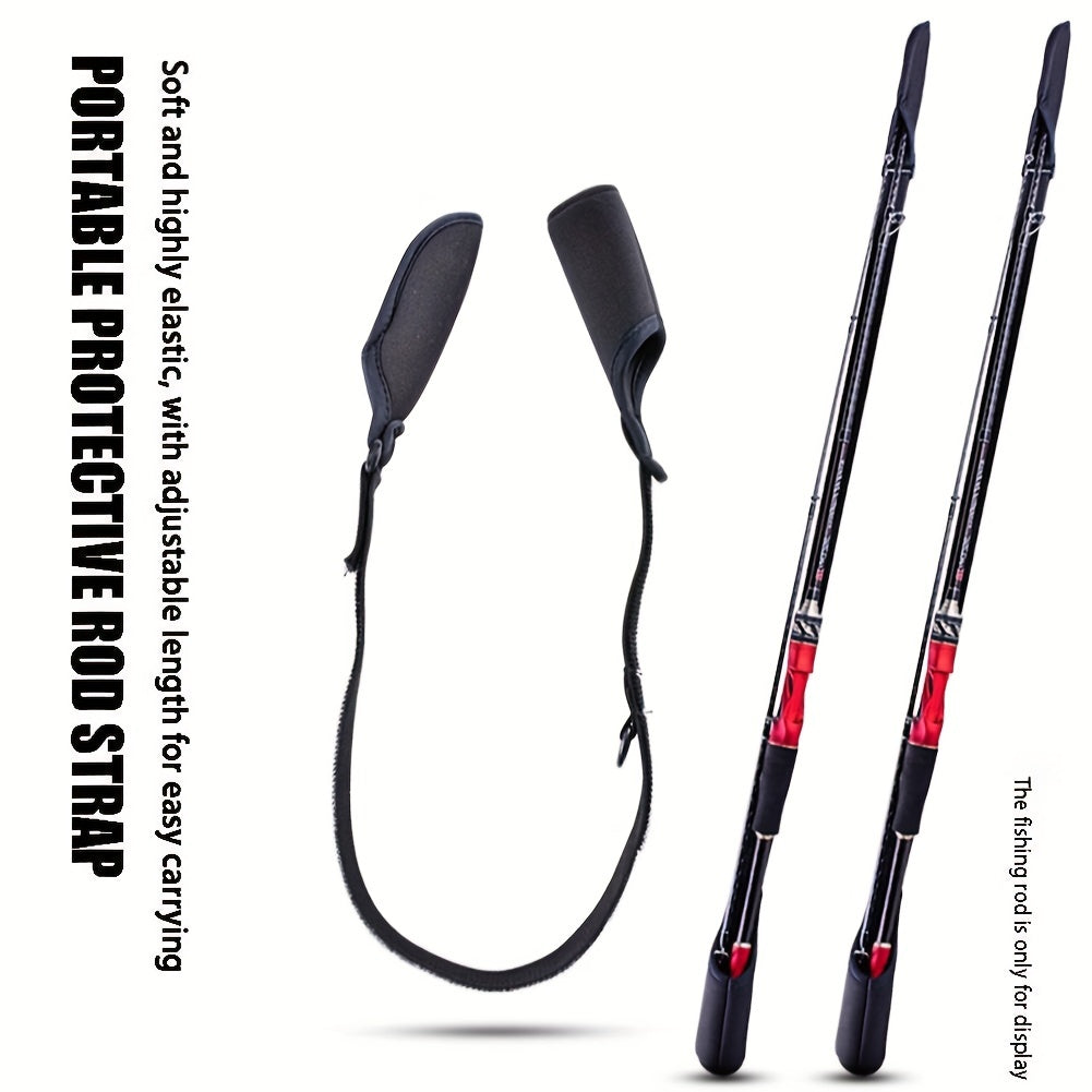 Adjustable Fishing Rod Protector Strap Belt