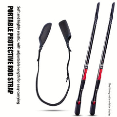 Adjustable Fishing Rod Protector Strap Belt