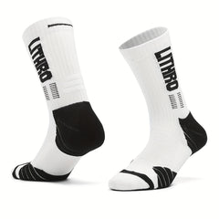 Thick Padded Sports Crew Socks for Men Women