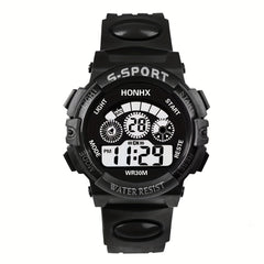 Kids Electronic Watch Sports Middle School Students Watch