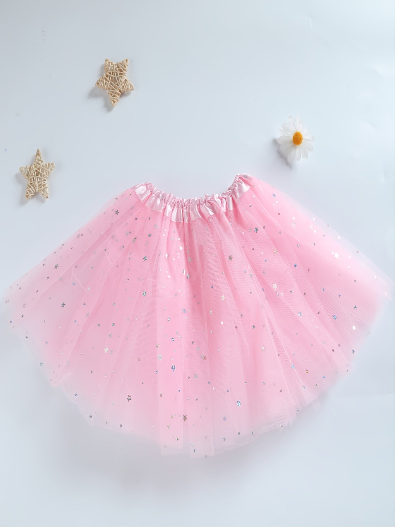 Baby Girls Princess Sequins Tulle Tutu Skirt For Party Ballet Kids