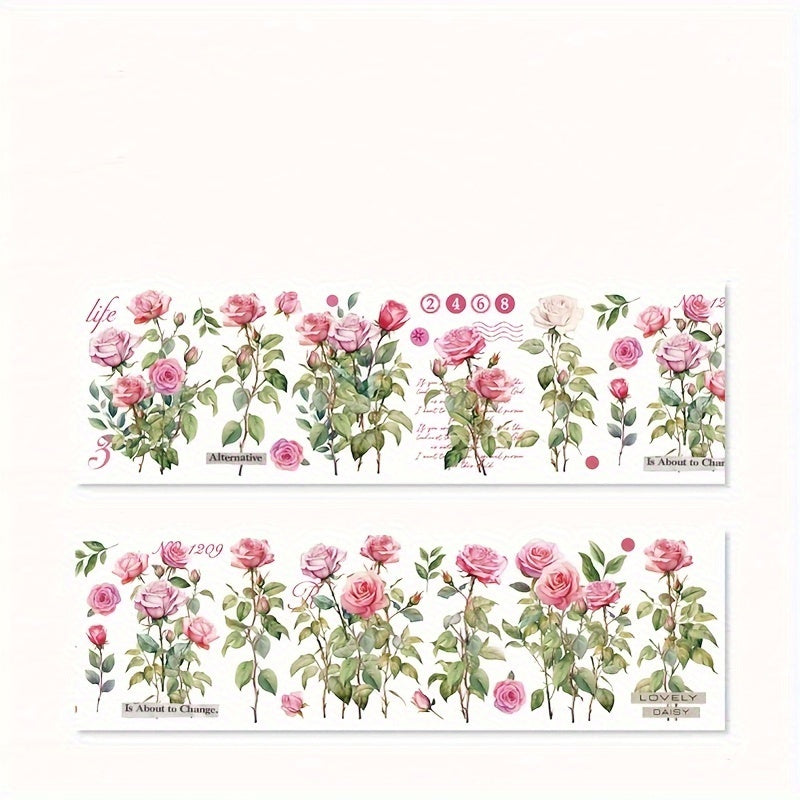 Retro Flower Tape Endless Summer Love Song Journal