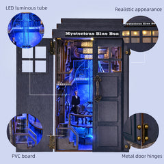 DIY Dollhouse 3D Bookshelf Magic Travel Time Tunnel Kit