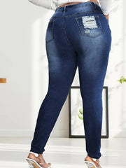 Women's Plus High Rise Skinny Jeans