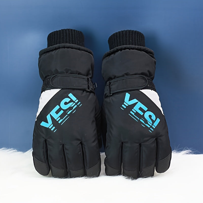 Men's YES Touch Screen Skiing Gloves Windproof Waterproof Touch Screen Gloves