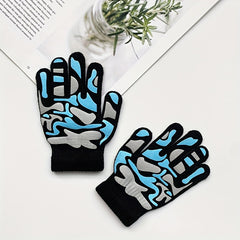 1 Pair Kids Winter Magic Gloves Warm Children's Soft Cozy Knit Gloves