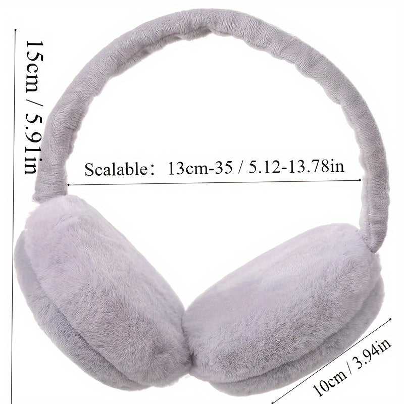 Winter Thickened Earmuff Coldproof Plush Ear Protection