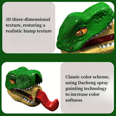 3D Dino Telescopic Carrot Gravity Toy Boy Model