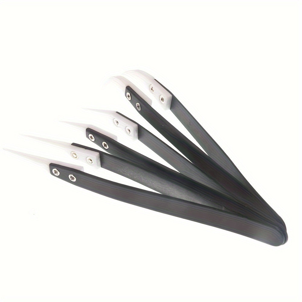 High Temp Ceramic Tweezers Anti-Static Insulation