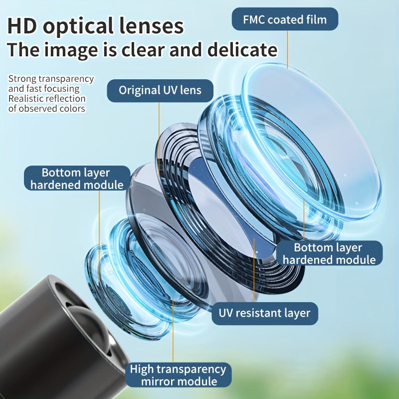 Educational Microscope with 200X 1200X Magnification Ideal Gift
