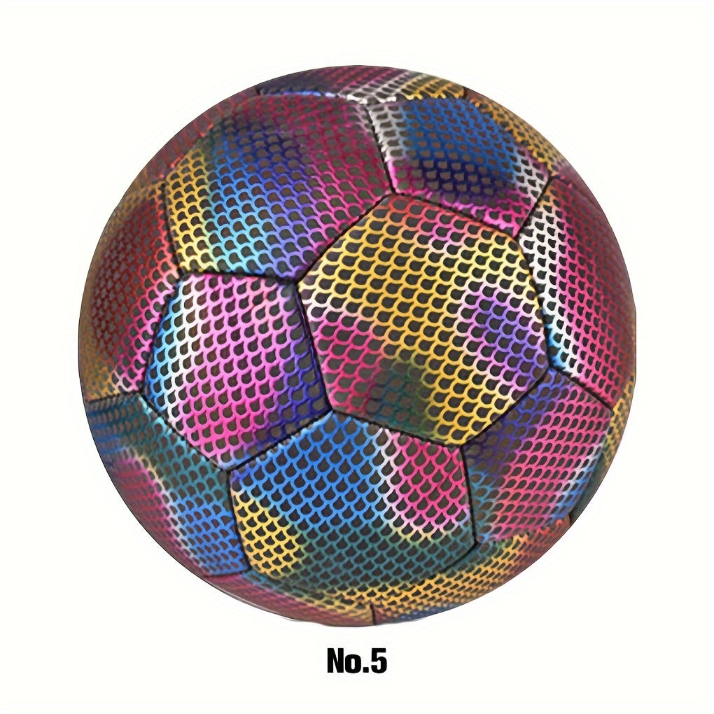 6pcs No 5 Soccer Ball School Training Hexagonal Water Drop Design