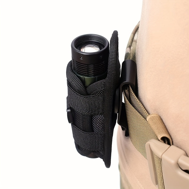 Tactical Flashlight Pouch Holster For Belt Torch Cover Accessory