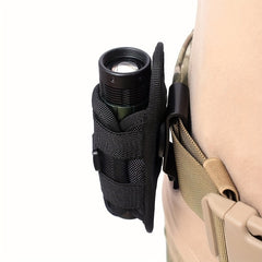 Tactical Flashlight Pouch Holster For Belt Torch Cover Accessory