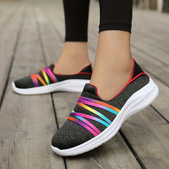 Women's Flat Sneakers Lightweight Slip On Shoes