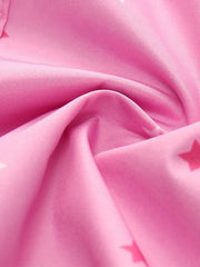 Waterproof Star Graphic Overalls for Girls