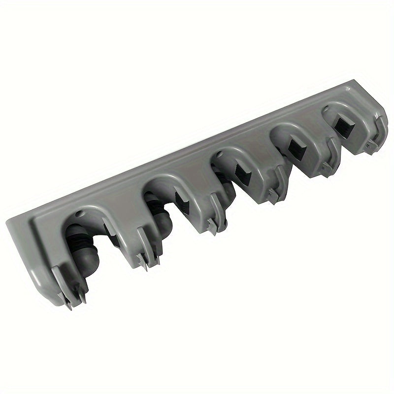 Garage Tool Storage Rack Wall Mounted with Hooks 5 Clips and 6 Hooks