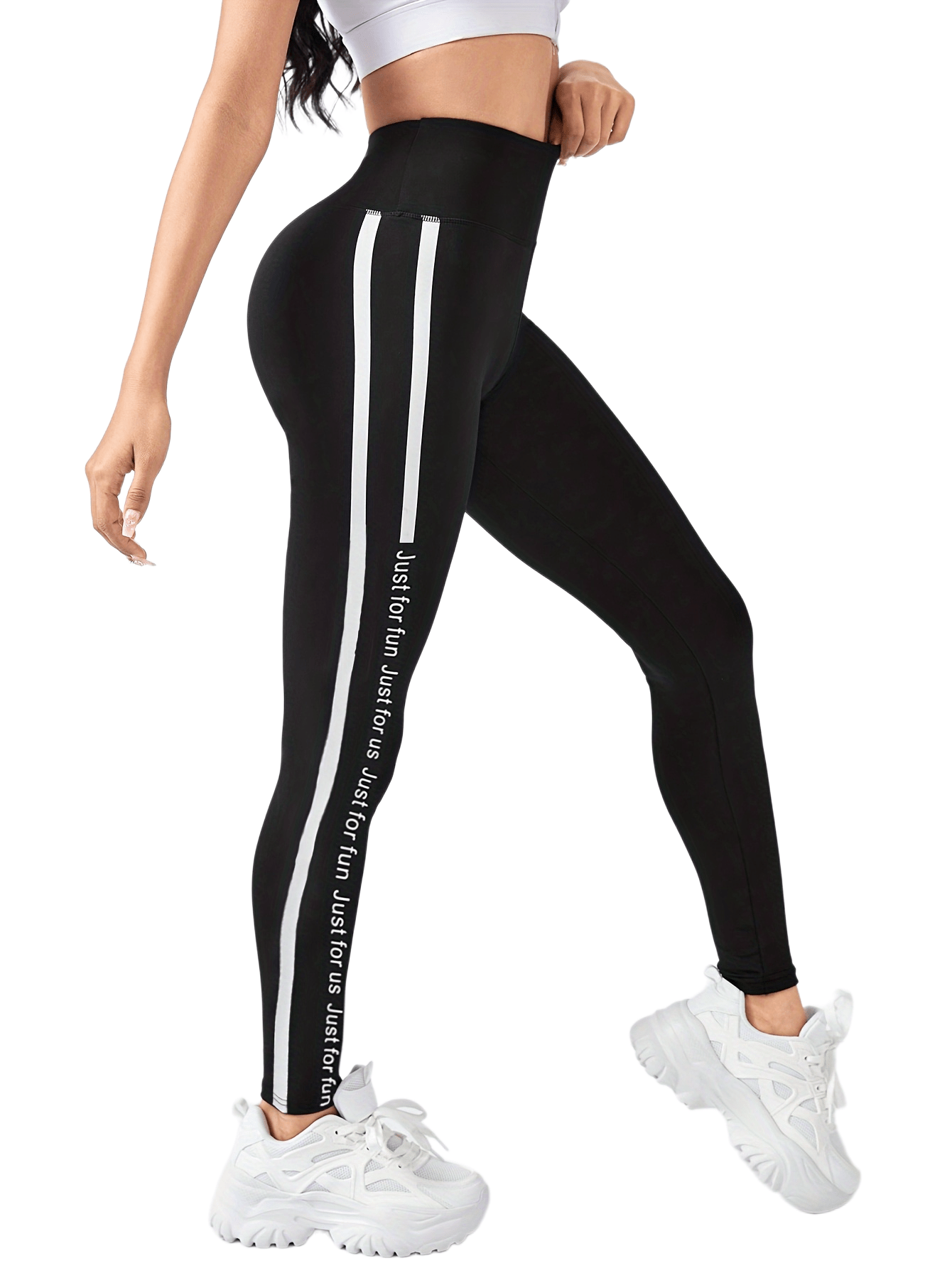 Pattern & Striped Yoga Workout Pants Activewear