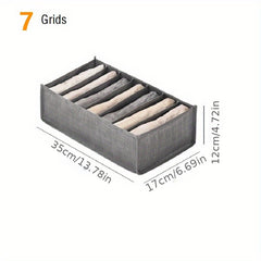 Jeans Storage Box Wardrobe Clothes Organizer Underwear Bra Socks