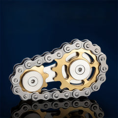 Linkage Bike Chain Spinner 2 Gears Figit Toy
