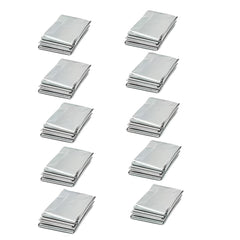 Stay Warm & Safe Emergency Blanket for Camping Hiking Survival 63x82in