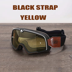 Men's Retro Goggles Motorcycle Off road Riding Goggles