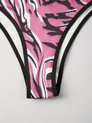 Letter Print Bra & Panties Set