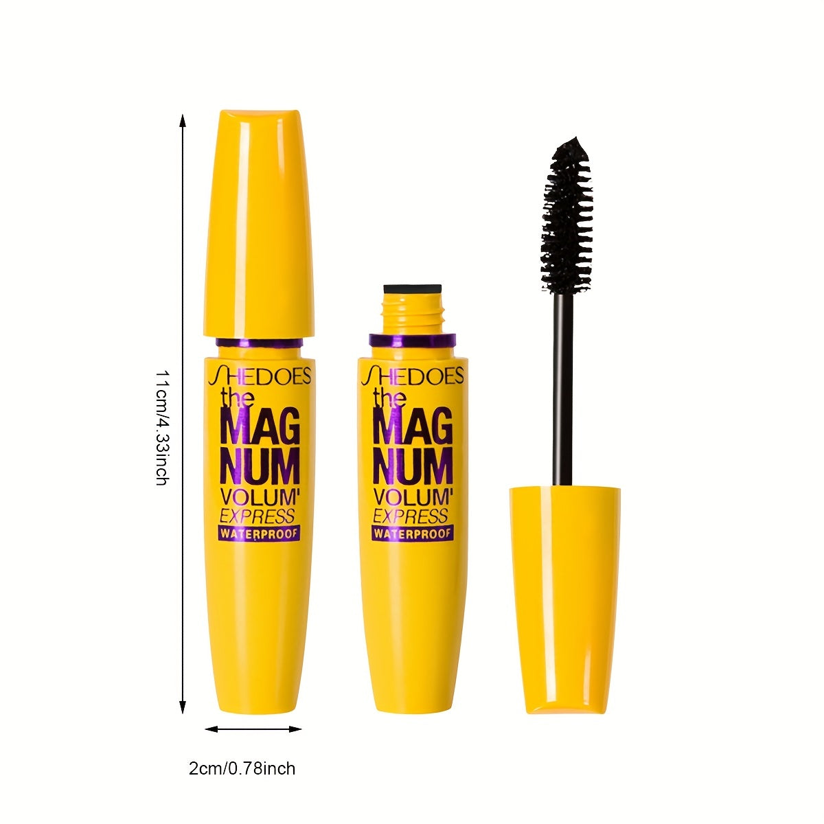 Waterproof Long Curling Thick Mascara for Daily Makeup