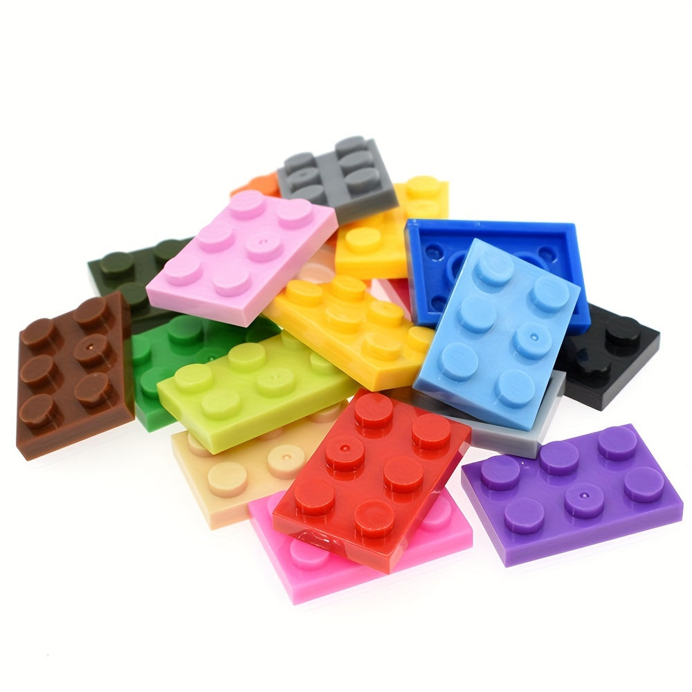 20pcs Multicolor Building Blocks Set - DIY Garden & City Scenes