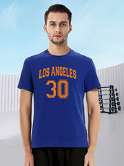 Men's LA 30 Print T-shirt Mid-Stretch Short Sleeve Tee