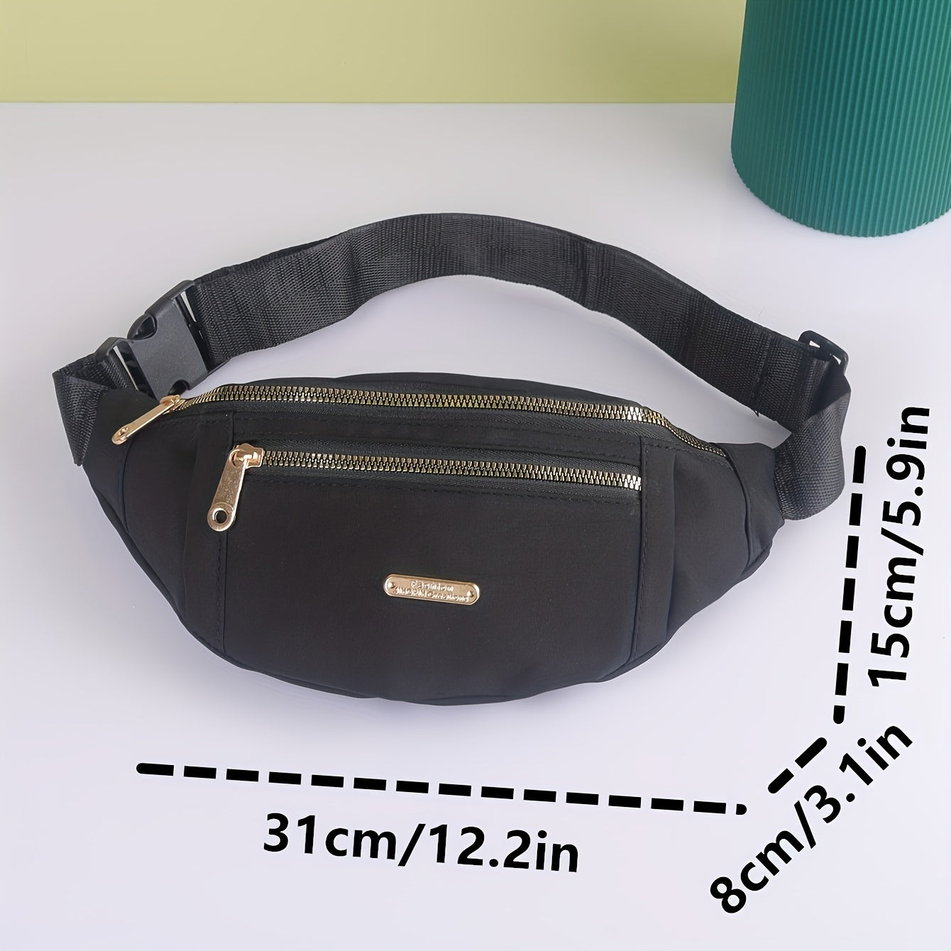 Outdoor Running Waist Bag Crossbody Sports Chest Bag Mobile Phone Storage