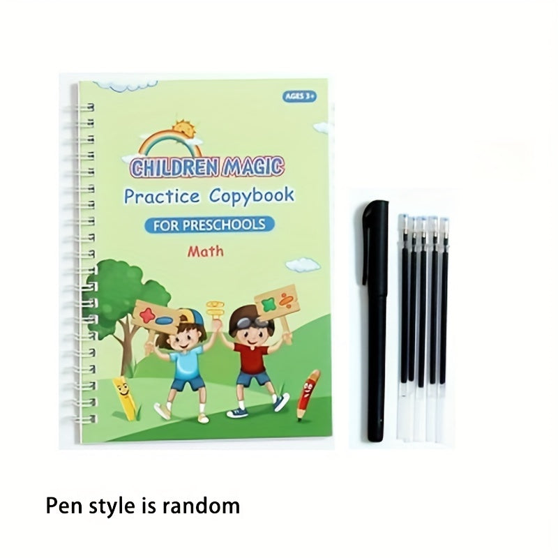 Kids Writing Practice Set Alphabet Workbook with Pen