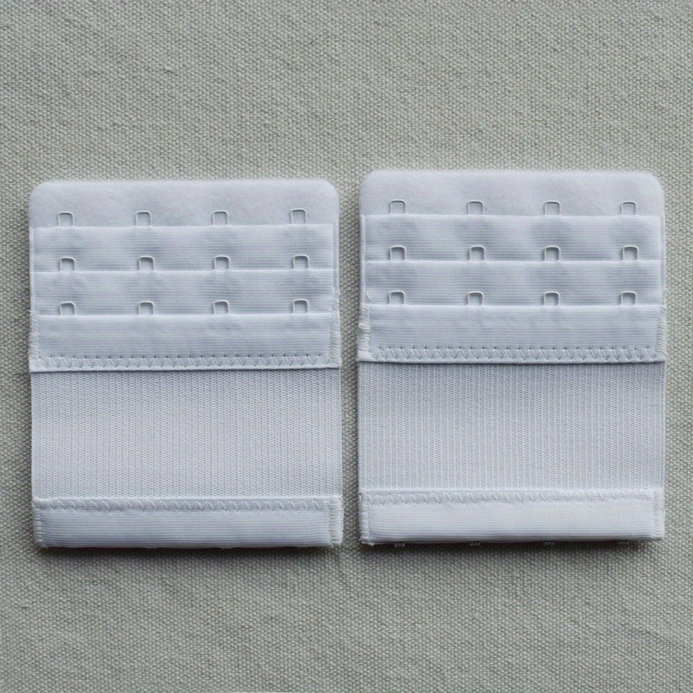2pcs Elastic Bra Extenders Soft & Adjustable Women's Lingerie Accessories