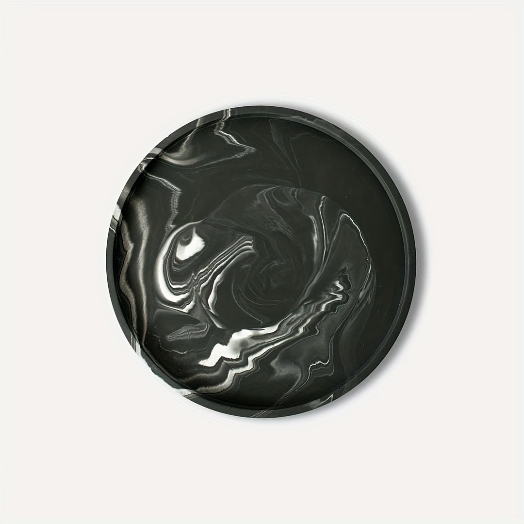 Round Plate Tray Coaster Resin Silicone Mold DIY Epoxy Resin Mold Casting