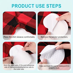 60pcs Disposable Underarm Sweat Pads Effective and Odorless
