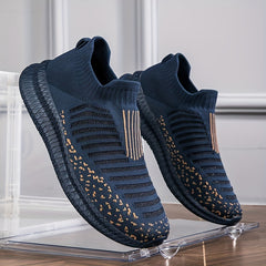 Men's Slip on Sneakers Athletic Shoes Lightweight Breathable Walking Shoes