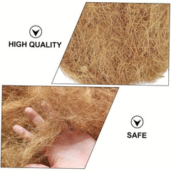 500g Natural Coconut Fiber for Bird Nest Palm Silk Lining Small Bag Nest Carpet