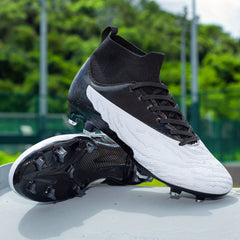 Men's AG Cleat Football Boots Anti skid Lace Up Soccer Cleats