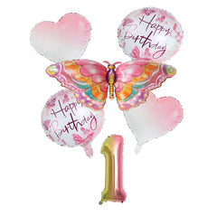 Colorful Butterfly Theme Balloons for Celebrations
