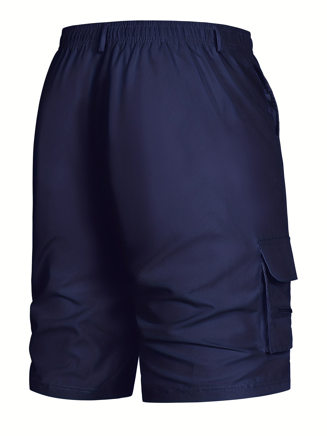 Men's Large Pocket Cargo Shorts Belt Loop Casual Shorts