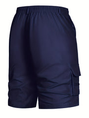 Men's Large Pocket Cargo Shorts Belt Loop Casual Shorts