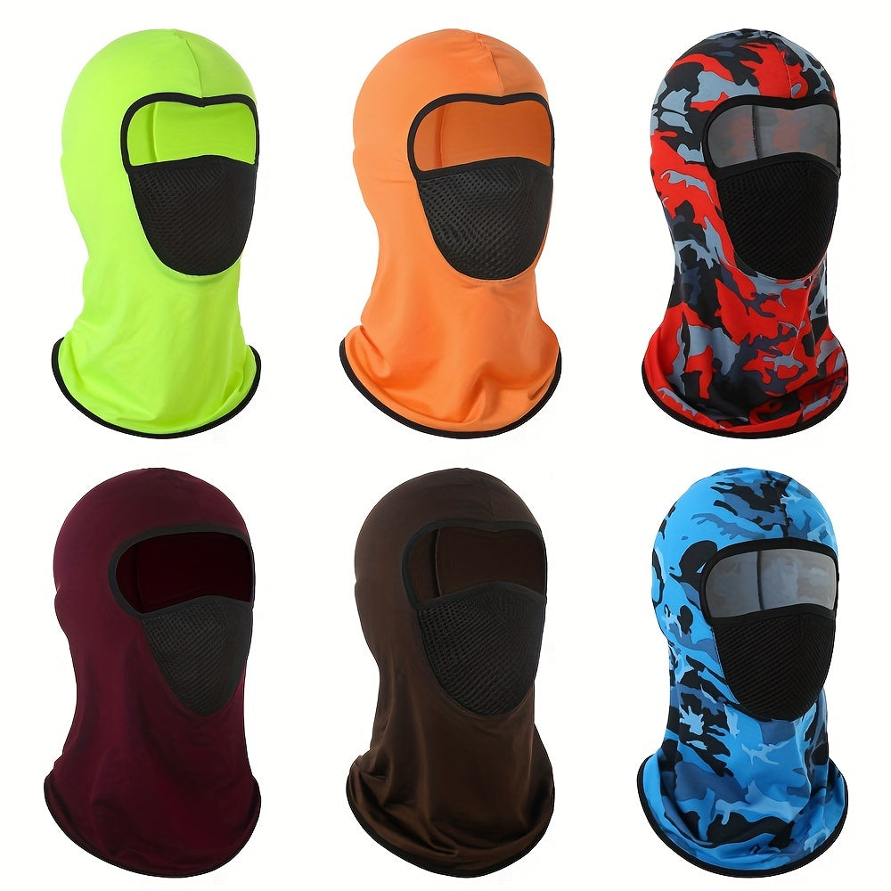 Outdoor Protective Headgear Full Face Cloth Masks Motorcycle Riding