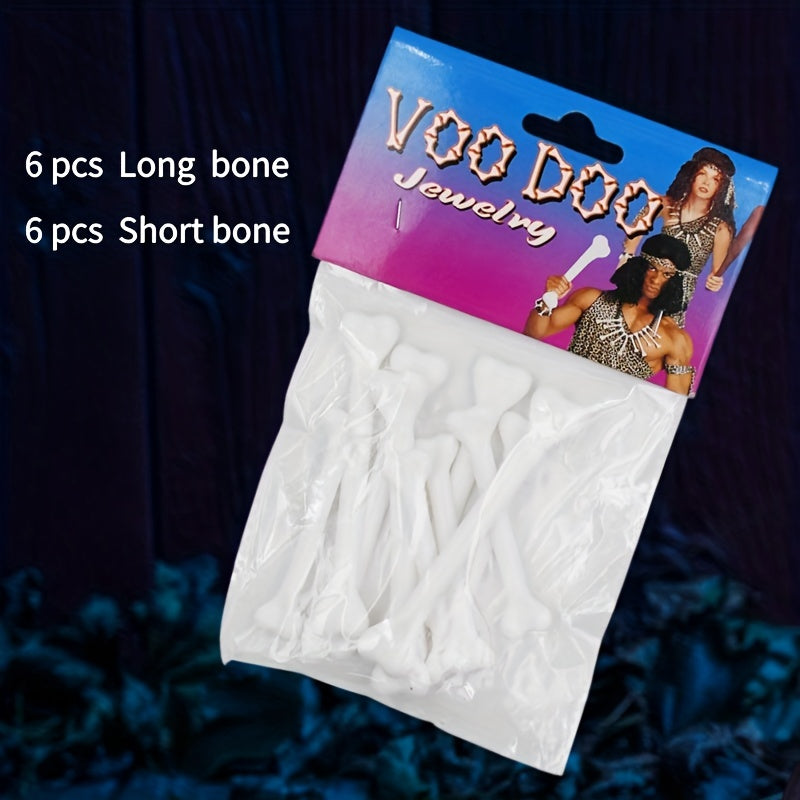 12pcs Bone Halloween Christmas Carnival Ball Party Ornaments