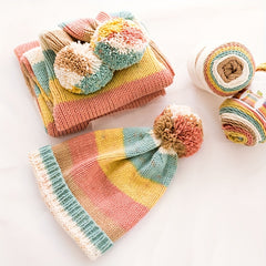 Rainbow Yarn 5 ply 100g DIY Crocheting Knitting Hat Scarf Sweater Crafts