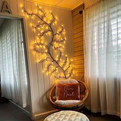 1pc DIY Vine Strip Light 1.8m USB Plug Bendable Branch Light