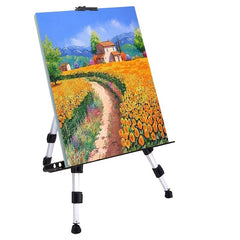 Aluminum Alloy Easel Artist Easel Folding Portable Painting Easel