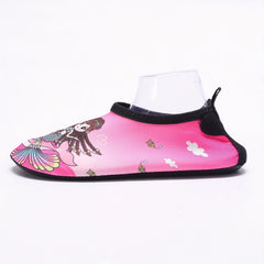 Mermaid Water Shoes for Toddler Girls Lightweight Non Slip