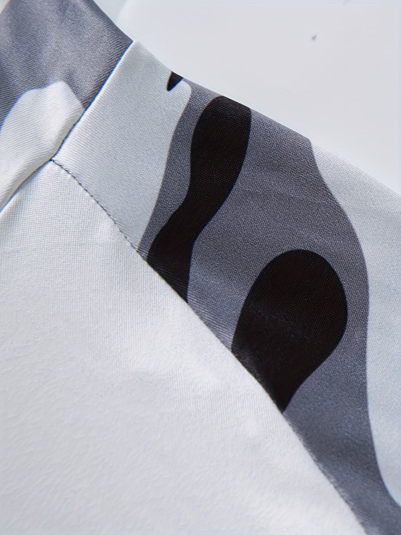 Men's UPF 50 Sun Protection Hoodie with Mask Plant Pattern
