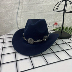 Oval Pendant Decoration Cowboy Hat Sun Hat For Men And Women